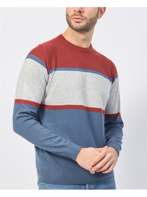 Yes Zee Men's Color Block Sweater YES ZEE | M873-MK002704